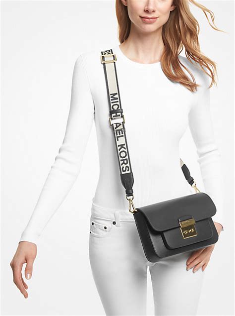 michael kors sloan editor medium chain shoulder bag|sloan editor leather shoulder bag.